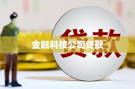 广水金融科技公司贷款