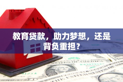 巴青教育贷款，助力梦想，还是背负重担？