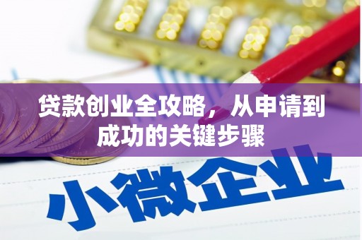 桃江贷款创业全攻略，从申请到成功的关键步骤