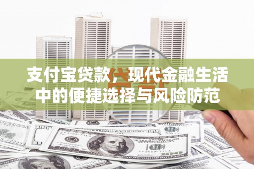 文安支付宝贷款，现代金融生活中的便捷选择与风险防范