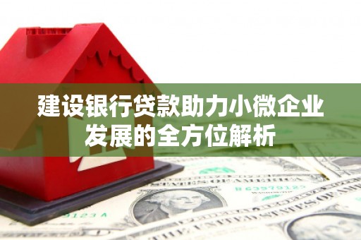 昆明建设银行贷款助力小微企业发展的全方位解析