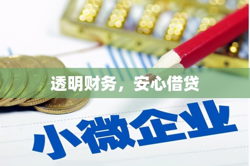 林西透明财务，安心借贷